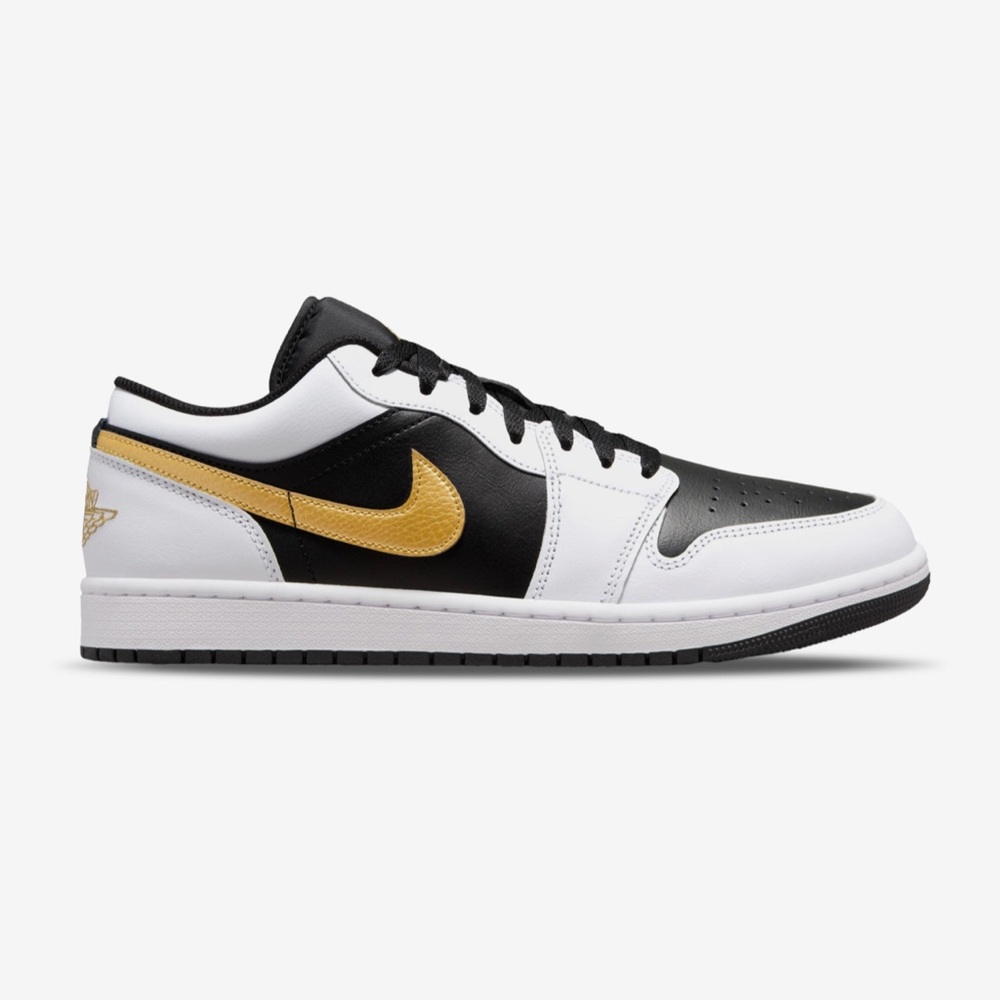 Nike Black and Gold Sneakers